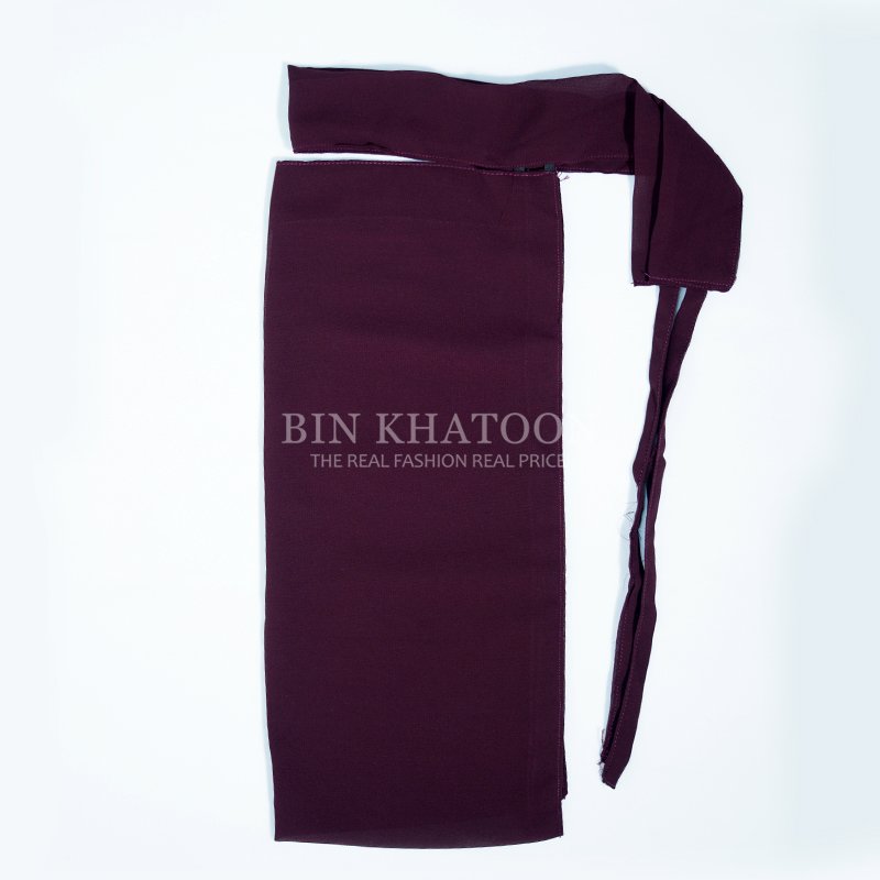 Saudi Niqab Plum