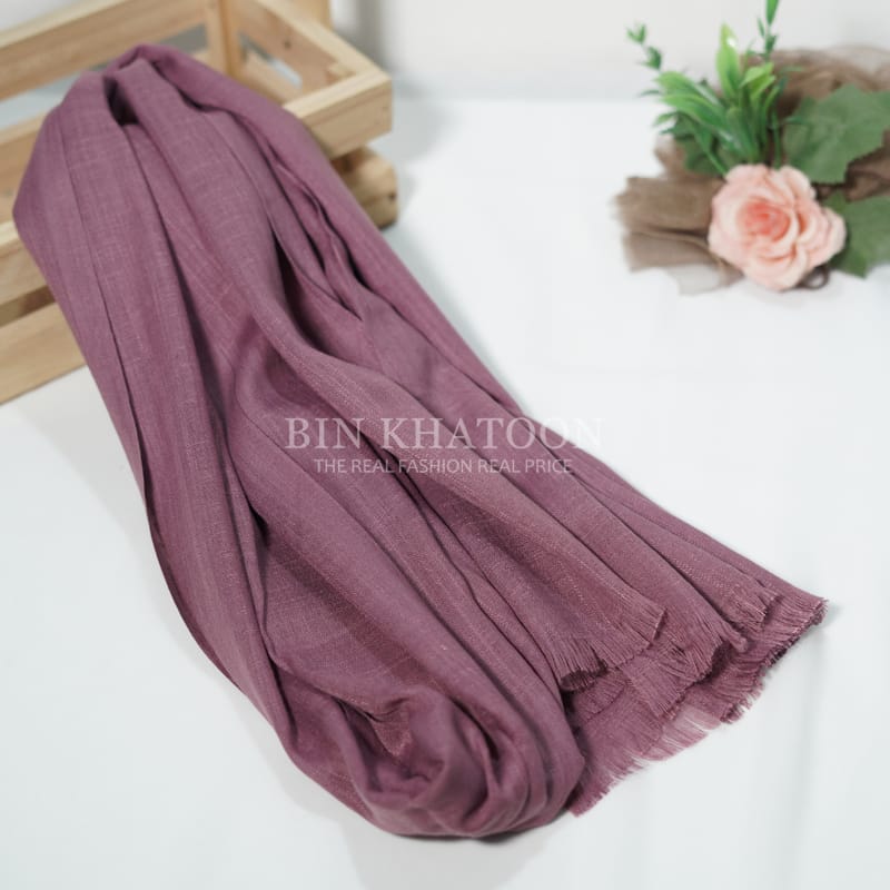 Premium Turkish Boysenberry Hijab