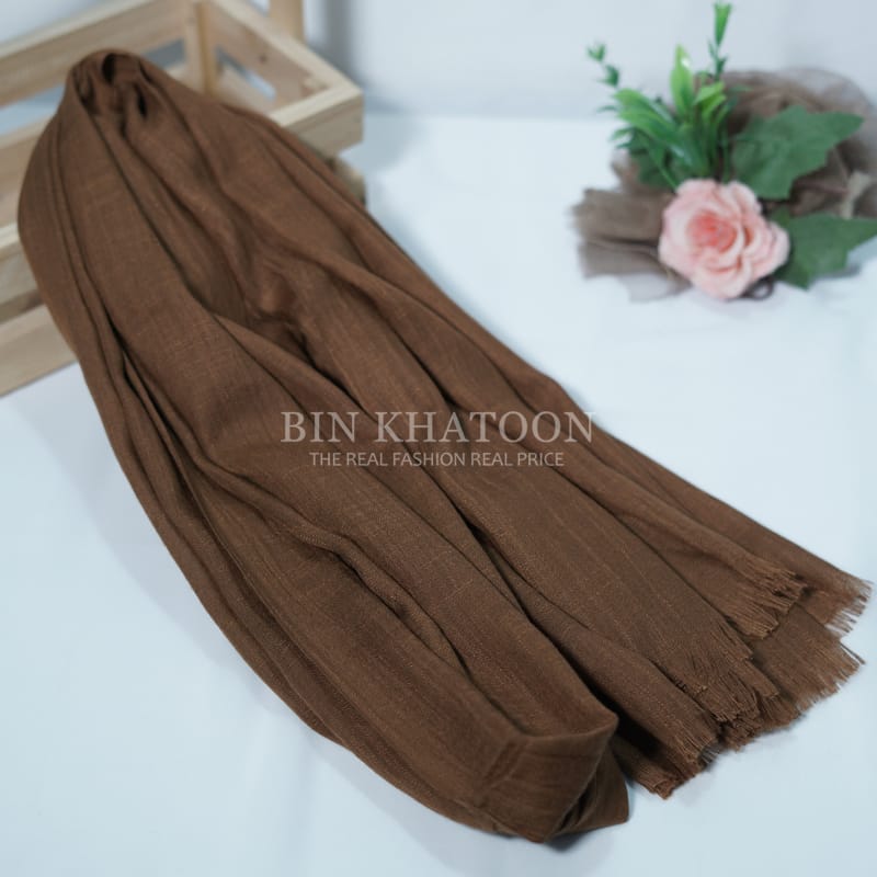 Premium Turkish Brown Hijab