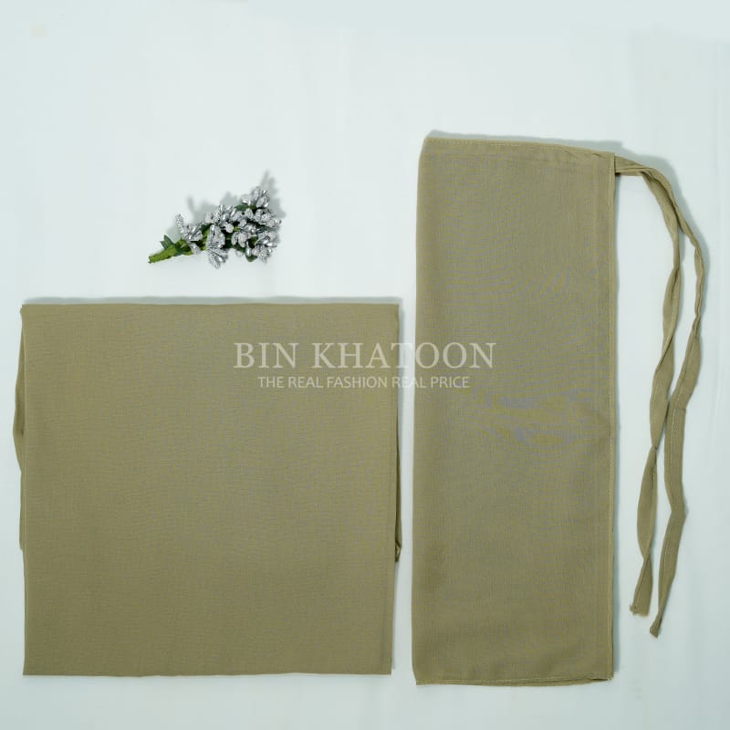 Georgette Hijab and Niqab Set Ironside