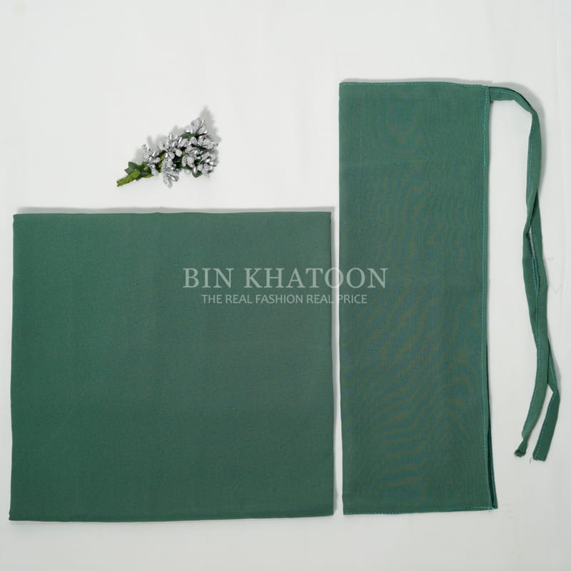 Georgette Hijab and Niqab Set Spring Green