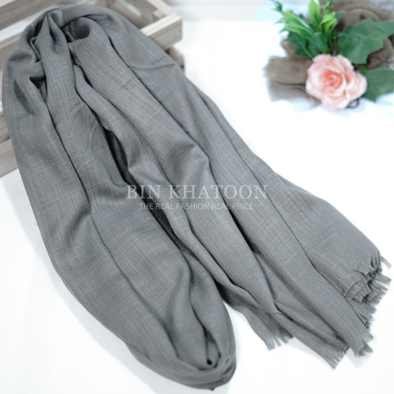 Premium Turkish Gray Hijab