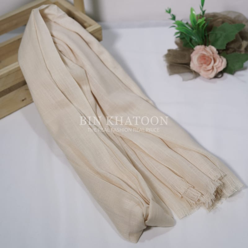 Premium Turkish Light Fawn Hijab