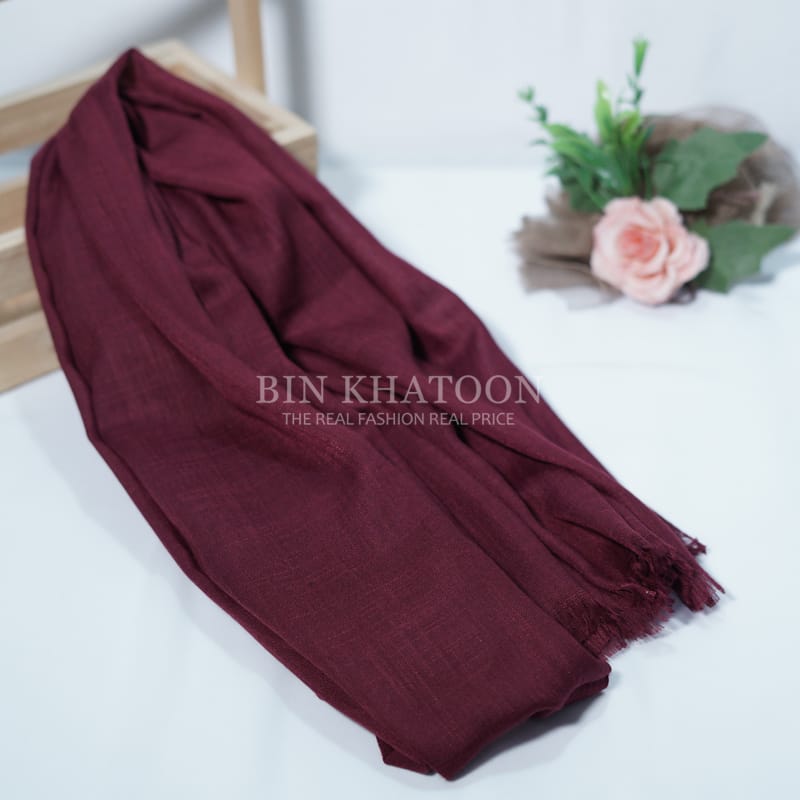 Premium Turkish Maroon Hijab