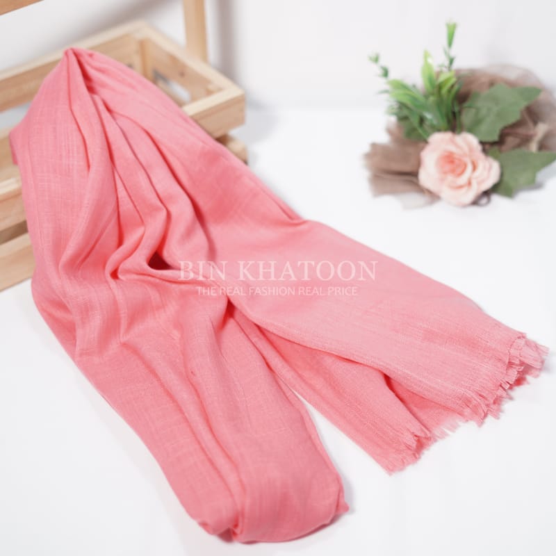 Premium Turkish Peach Hijab