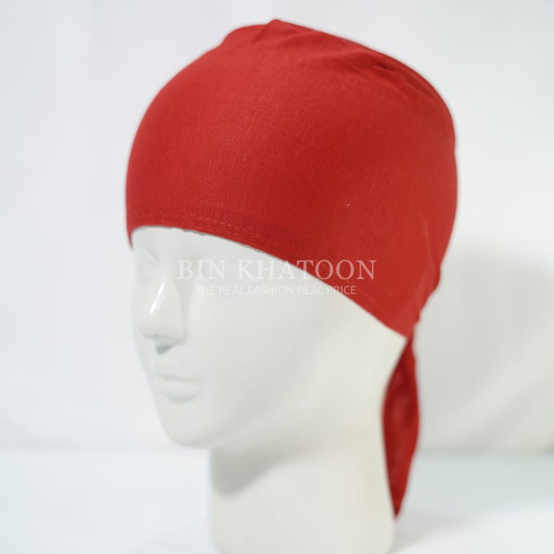Tie-Back Cap Red