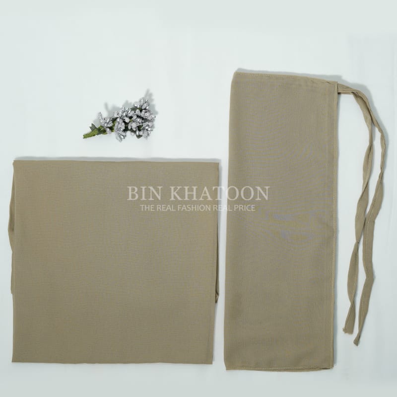 Georgette Hijab and Niqab Set Mint