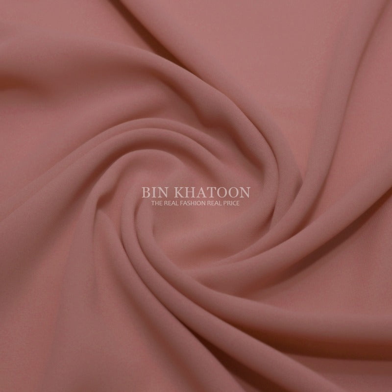 Premium Georgette Hijab in Bubble gum