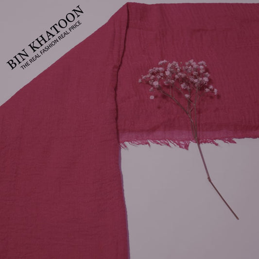 Crimps Atishi Pink Hijab