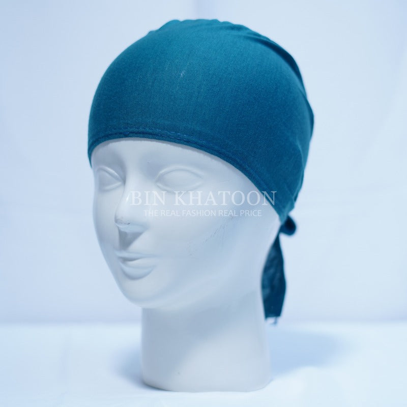 Tie-Back Cap Sea Green