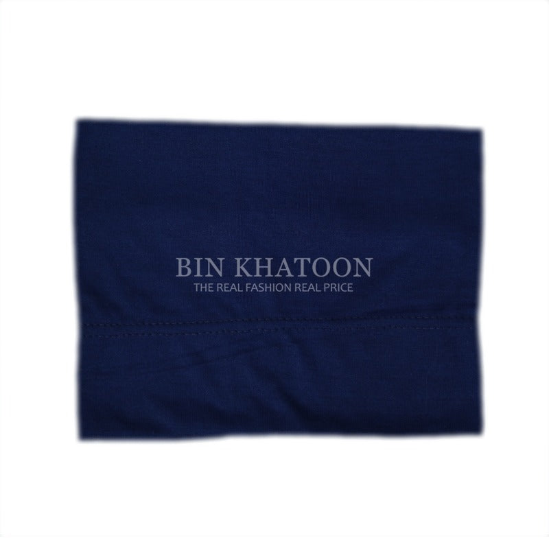 Tube Band Cap for Hijab Navy Blue