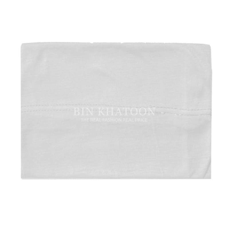 Tube Band Cap for Hijab White