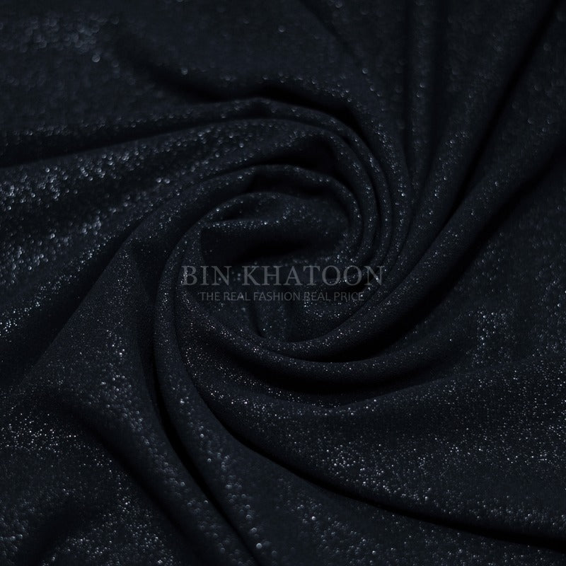 Moonlight Georgette - Navy Blue