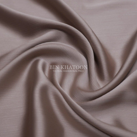 Crinkle Silk Hijab Brandy Rose