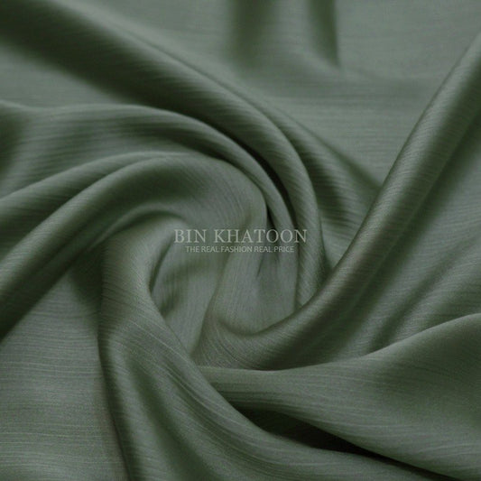 Crinkle Silk Hijab Mint Green