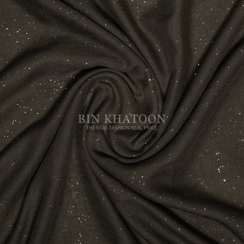 Glitter Lawn Army Green Hijab