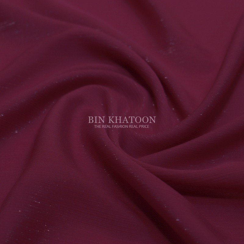 Crinkle Zari Chiffon Atishi Pink