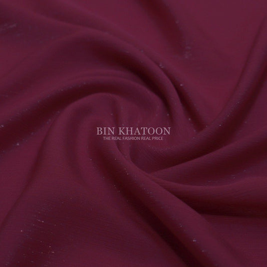 Crinkle Zari Chiffon Atishi Pink