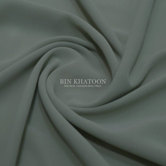 Premium Georgette Hijab in  Mint Green