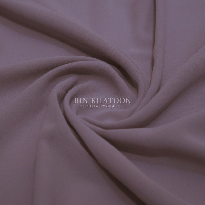 Premium Georgette Hijab in Light Muted Purple