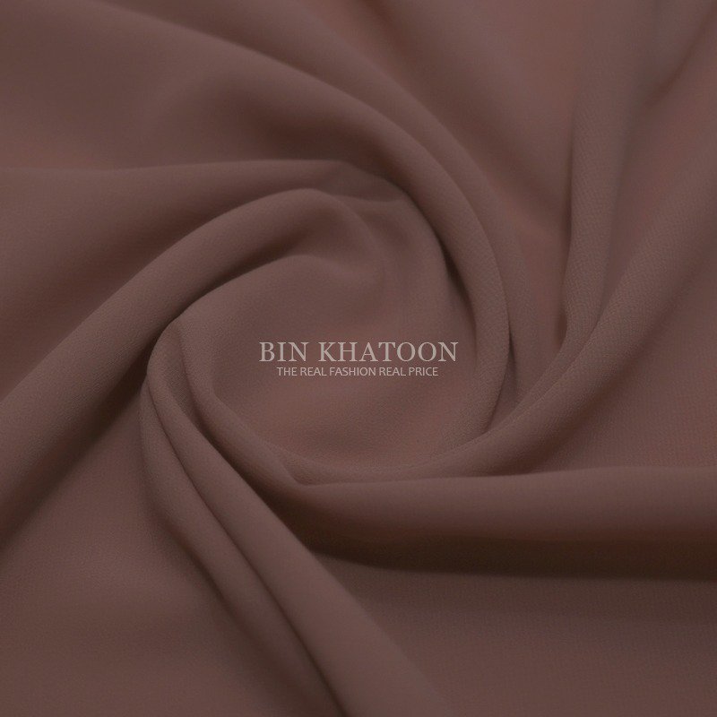 Premium Georgette Hijab in Turkish Rose