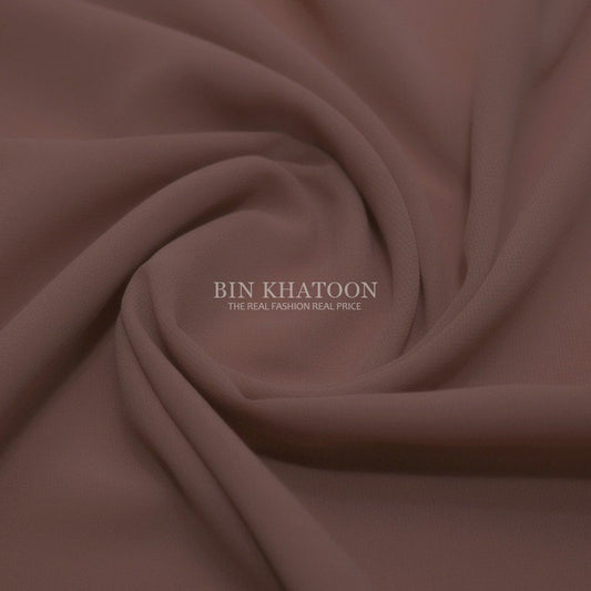 Premium Georgette Hijab in Turkish Rose