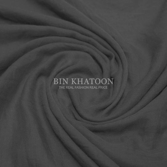 Crumpled Lawn Hijab Gray