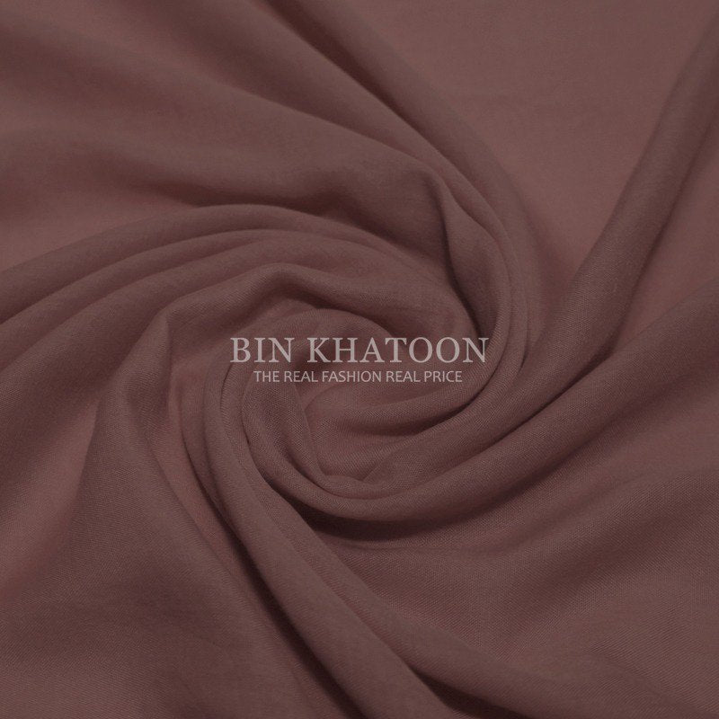 Crumpled Lawn Hijab Nude Pink