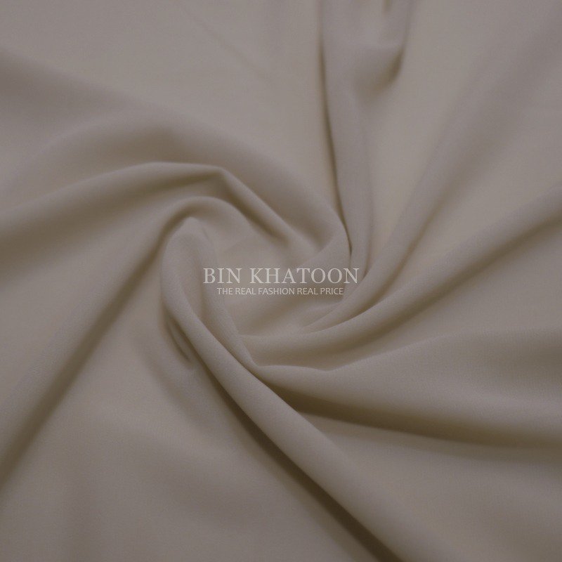 Premium Georgette Hijab in Cream White