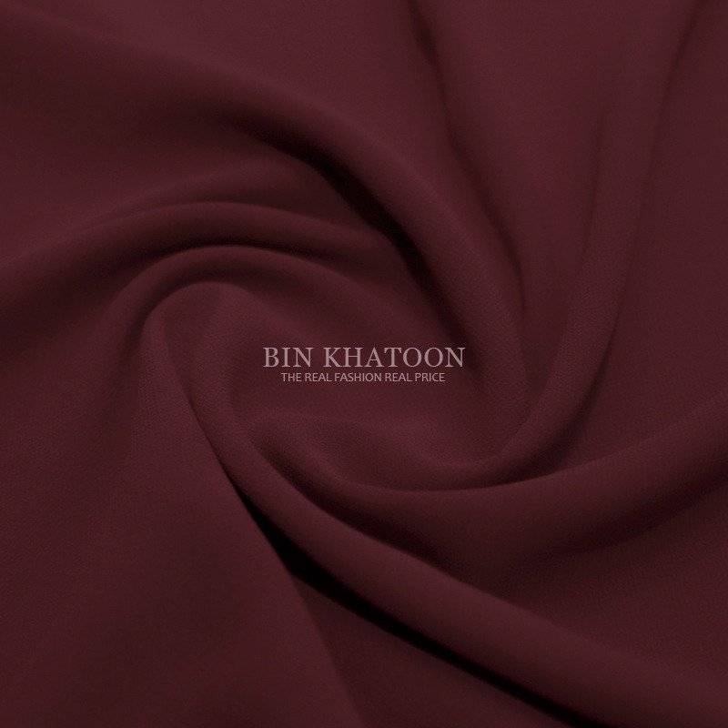 Premium Georgette Hijab in Maroon