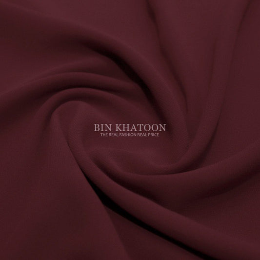 Premium Georgette Hijab in Maroon