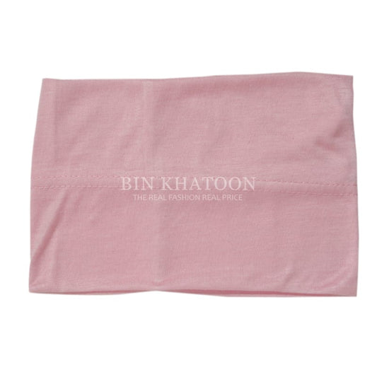 Tube Band Cap for Hijab Baby Pink