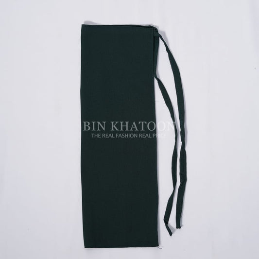 Tie Back Niqab Bottle Green