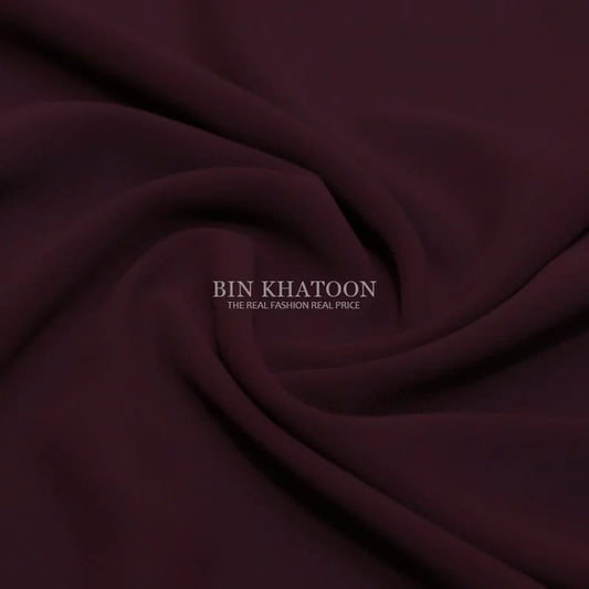 Premium Georgette Hijab in Plum