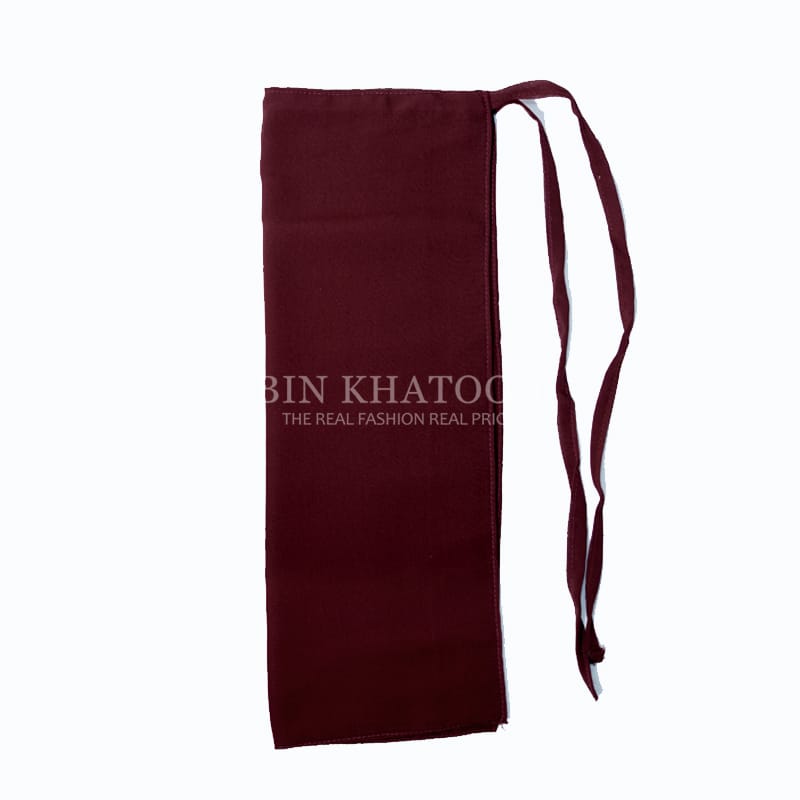 Tie Back Niqab Maroon