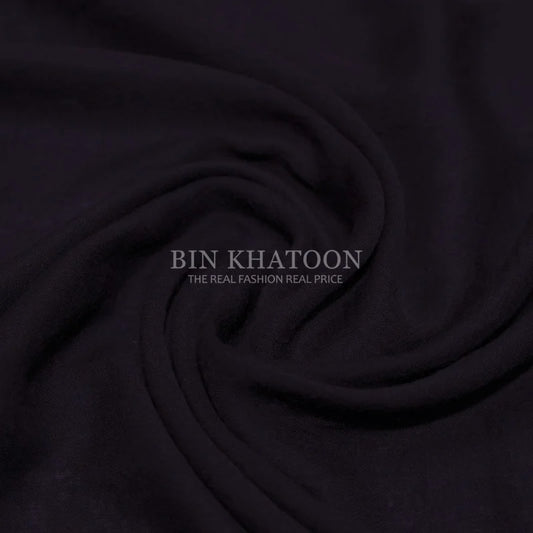 Crumpled Lawn Hijab Dark Purple