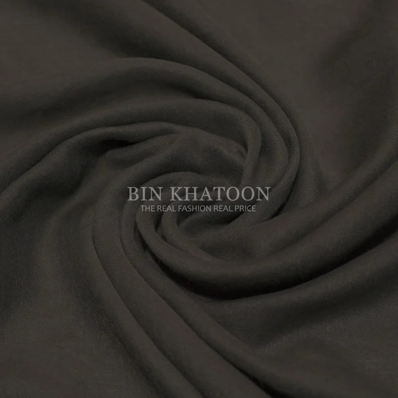 Crumpled Lawn Hijab Dark Taupe