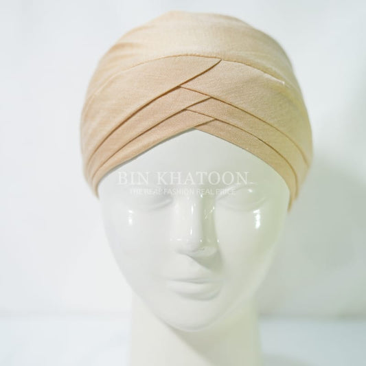 Criss Cross Cap Fawn