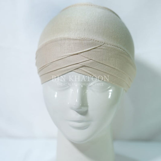 Criss Cross Cap Light Fawn