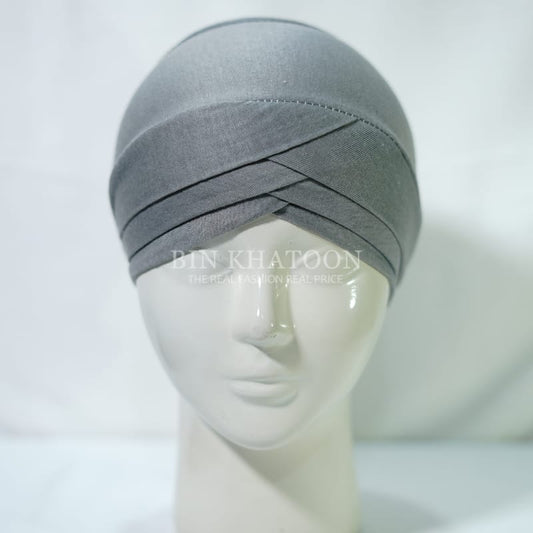 Criss Cross Cap Light Gray