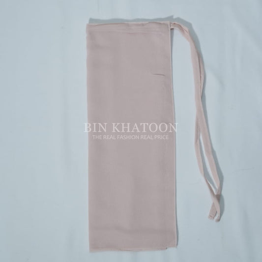 Tie Back Niqab Light Pink