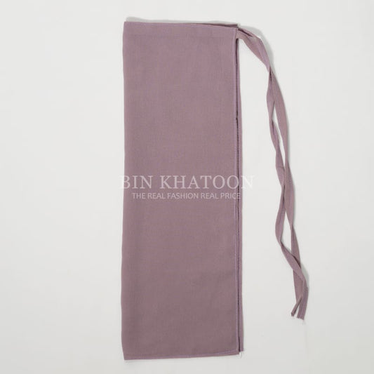 Tie Back Niqab Light Muted Purple
