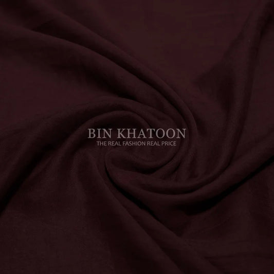 Crumpled Lawn Hijab Maroon