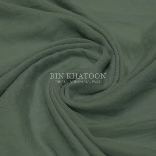 Crumpled Lawn Hijab Mint Green
