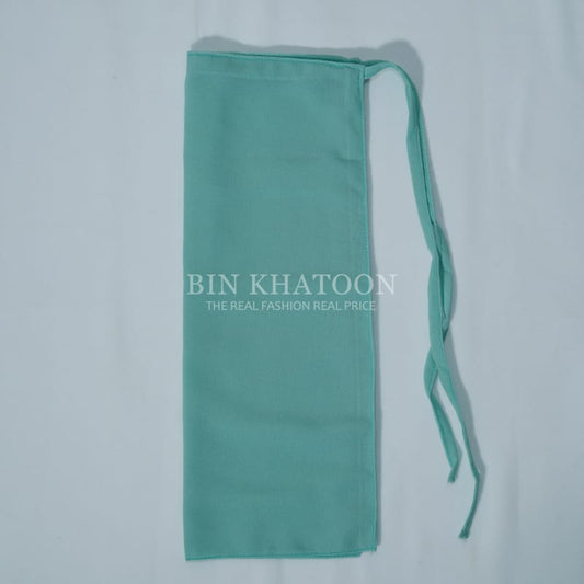 Tie Back Niqab Aqua Green