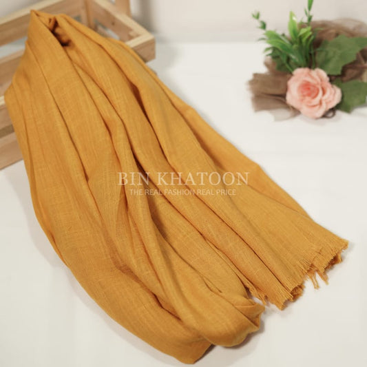 Premium Turkish Mustard Hijab