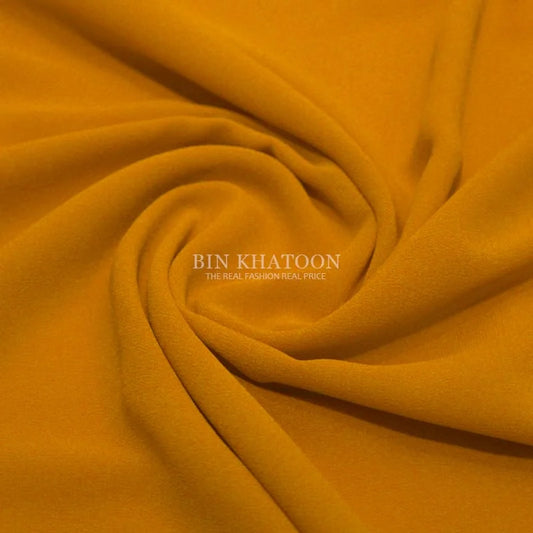Premium Georgette Hijab in Mustard