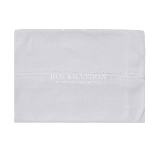 Tube Band Cap for Hijab Nill White