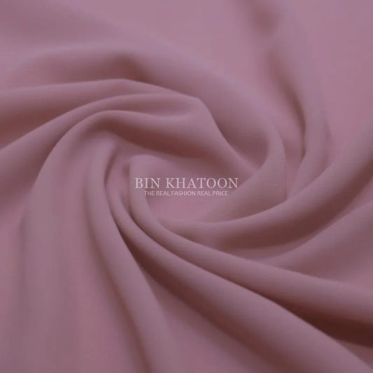 Premium Georgette Hijab in Nude Pink