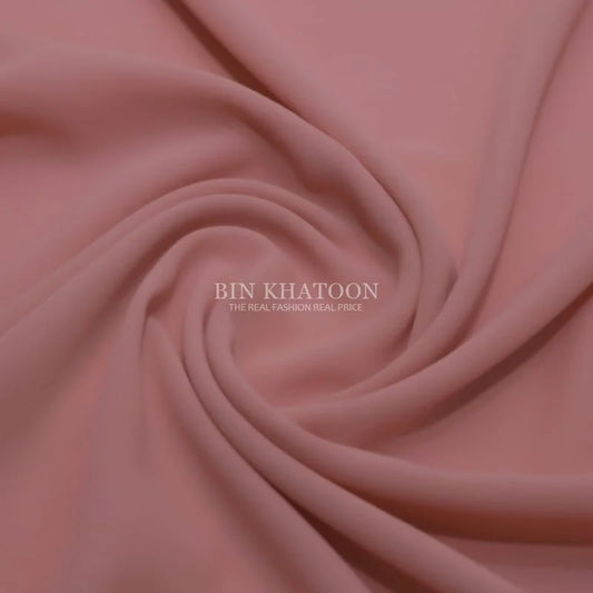 Premium Georgette Hijab in Old Rose